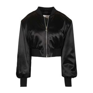The Attico Women Satin Bomber Jacket